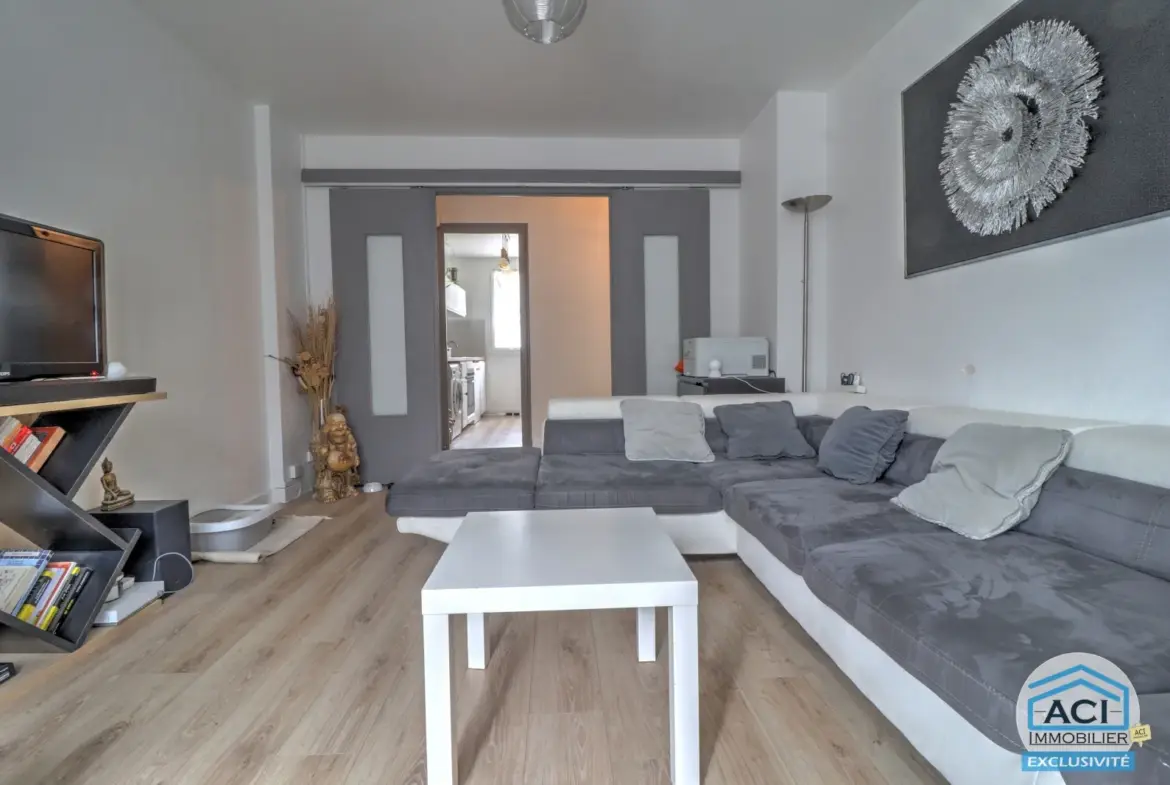 À vendre : Appartement T4 de 65,63 m² avec balcon à Vienne 