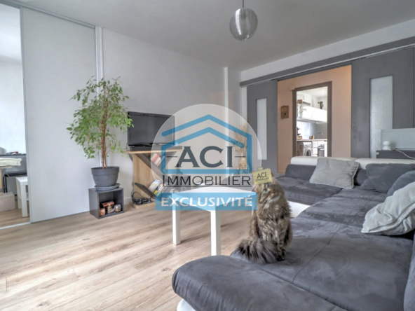 À vendre : Appartement T4 de 65,63 m² avec balcon à Vienne