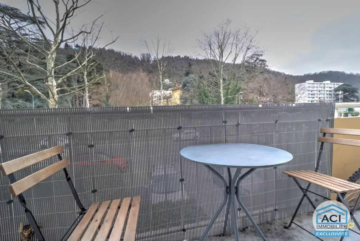 À vendre : Appartement T4 de 65,63 m² avec balcon à Vienne 