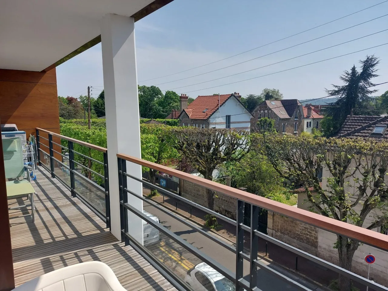 Magnifique appartement F3 à Chatou avec terrasse et vue dégagée 