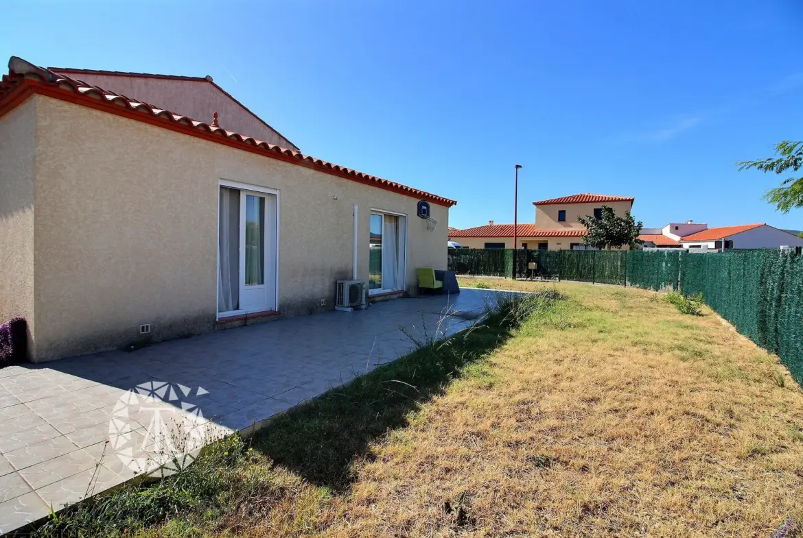 Estagel - Maison Plain-Pied 67 m² avec Jardin 