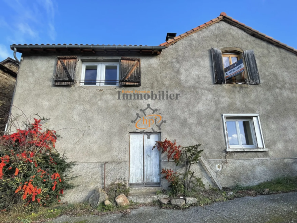 Vente maison de village avec terrasses à Broquiès