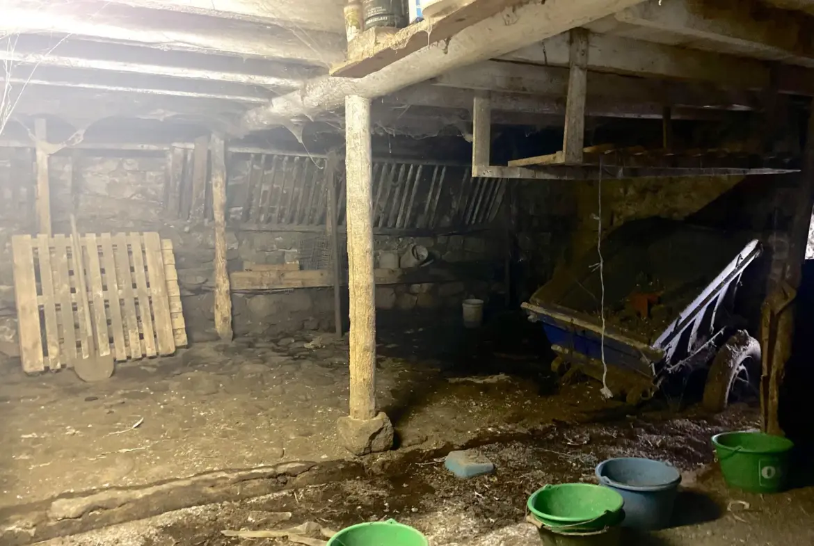 Ancienne ferme de 110 m² avec grange et terrain à Saint-Sauveur-en-Rue 