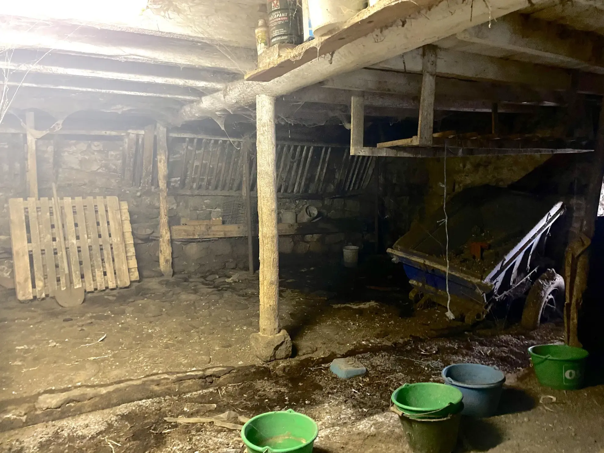 Ancienne ferme de 110 m² avec grange et terrain à Saint-Sauveur-en-Rue 