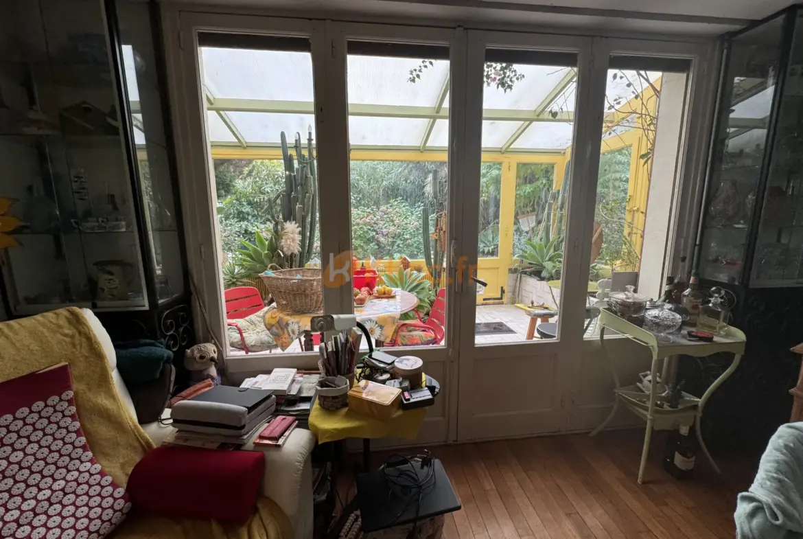 Maison à vendre en viager occupé à Fécamp avec jardin 