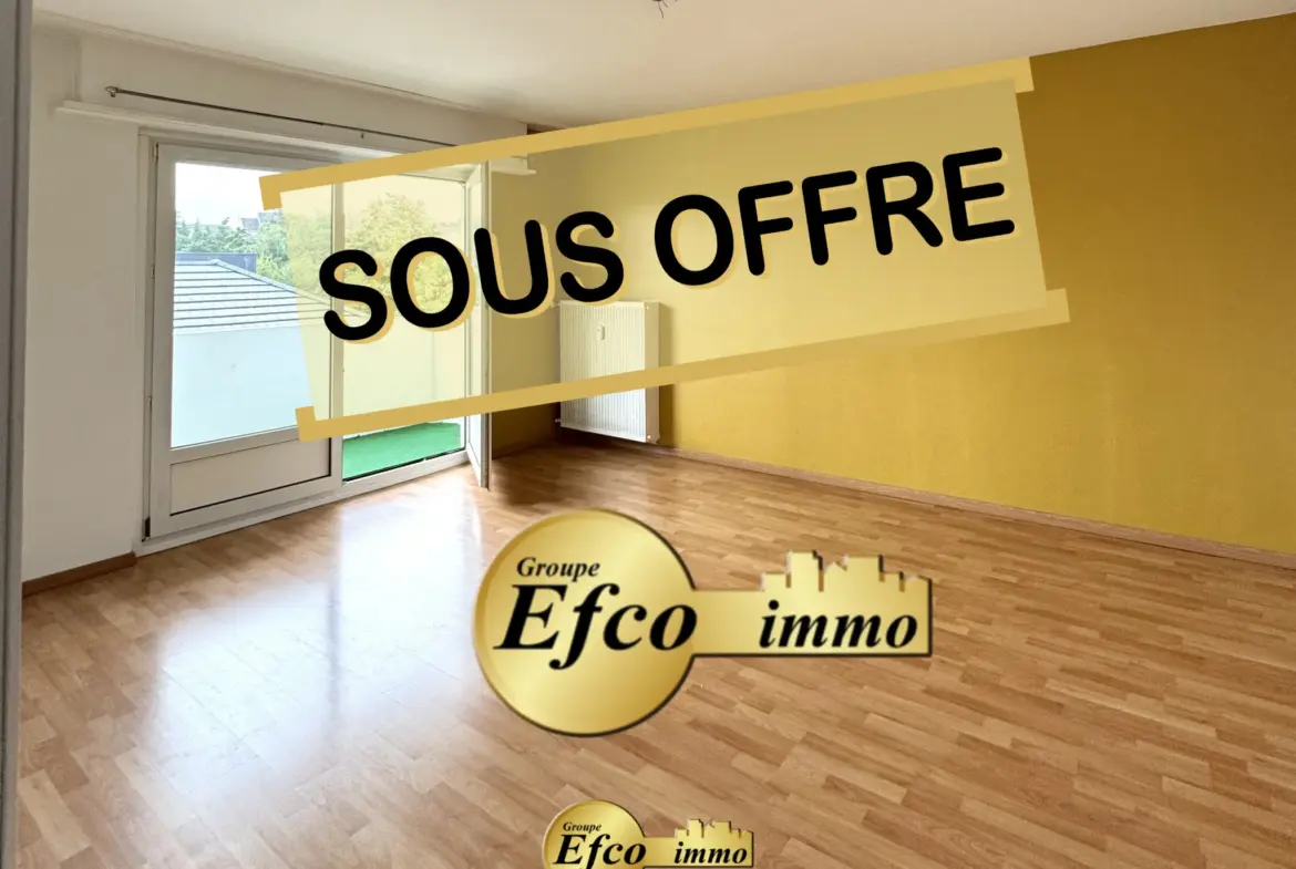 À vendre : Appartement F3 de 65 m² à Saint-Louis 