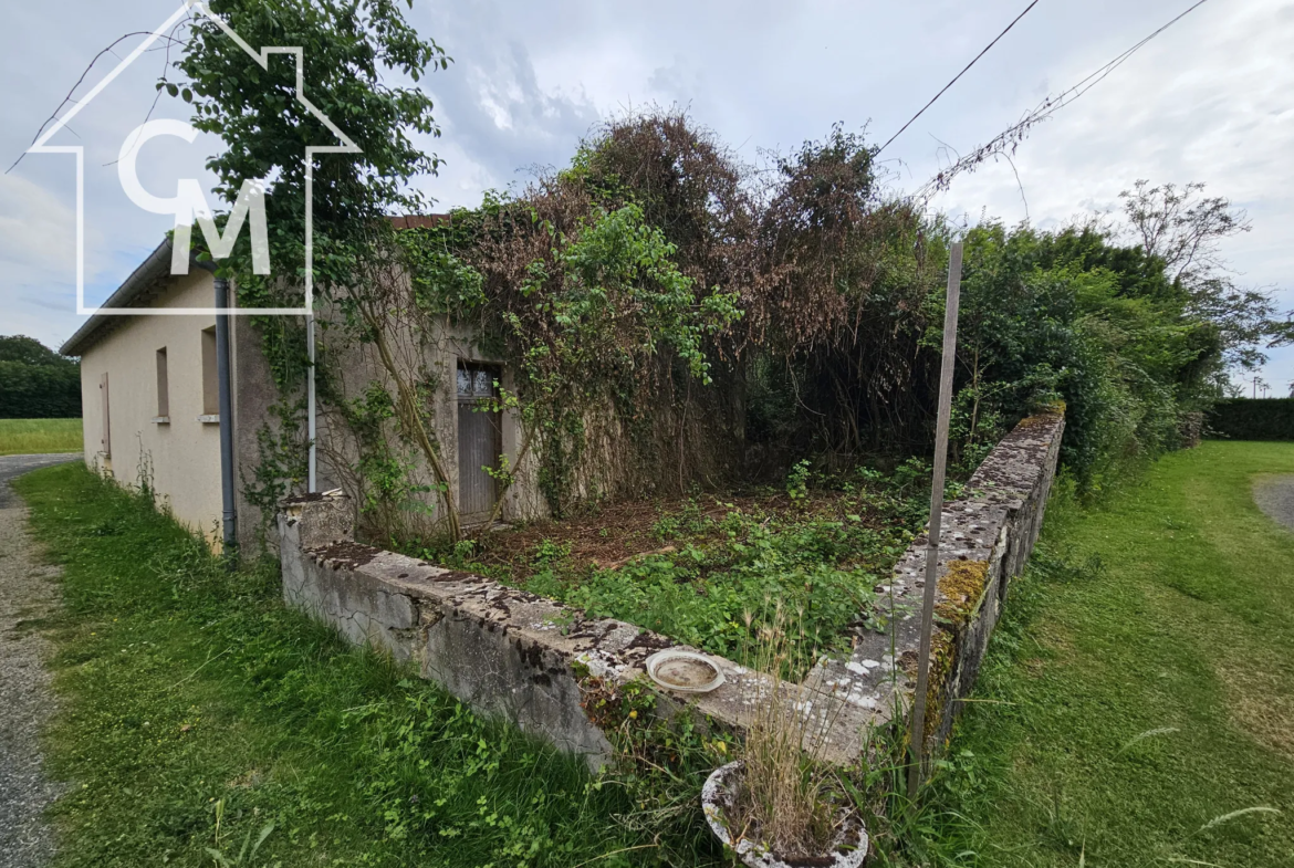 Maison plain pied avec jardin à Ségry (36) 