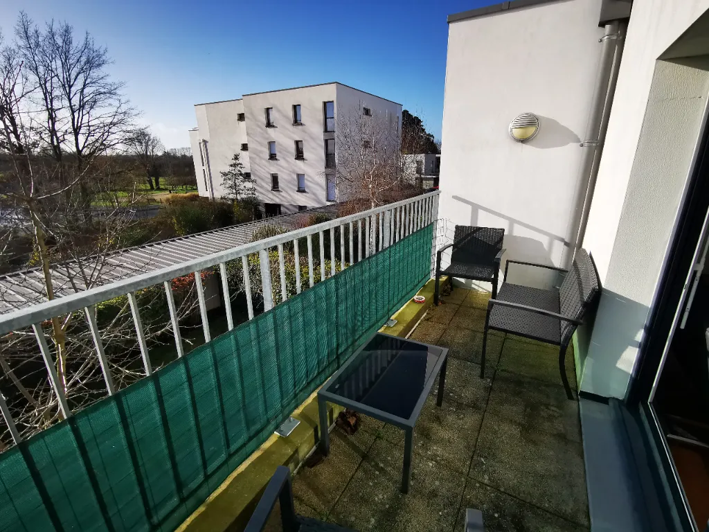 Bel appartement T2 de 43 m² avec balcon et parking à Servon-sur-Vilaine 