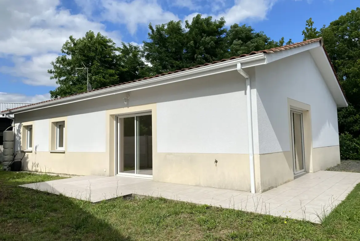 Maison moderne de plain-pied à Langon - 115 m² 