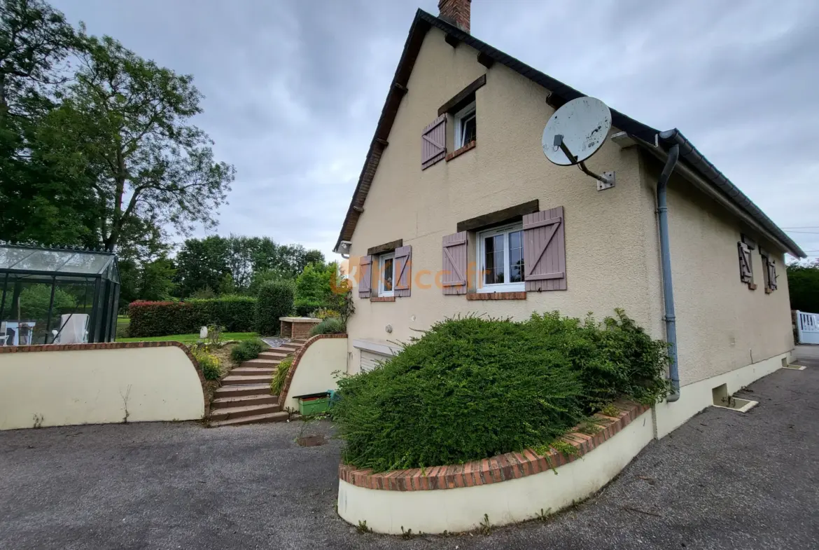 À vendre : Maison F5 avec sous-sol complet proche d'Yvetot 