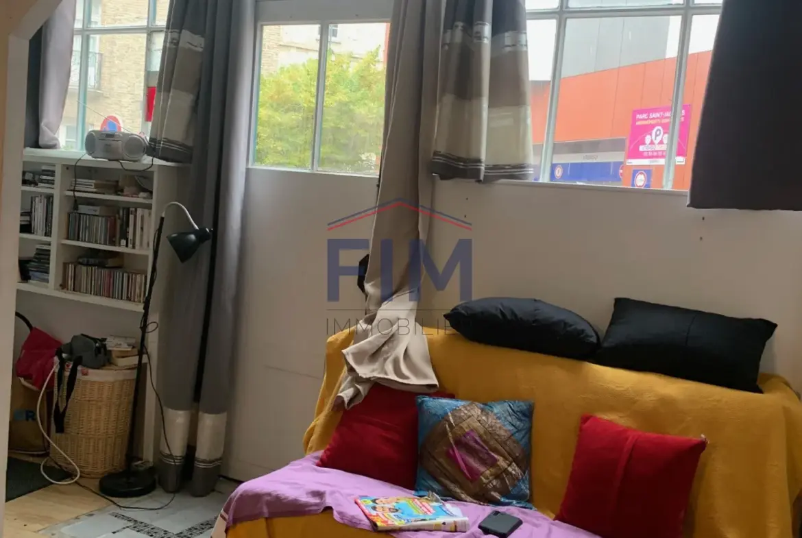 Appartement avec terrasse en hyper centre-ville de Dieppe à vendre 