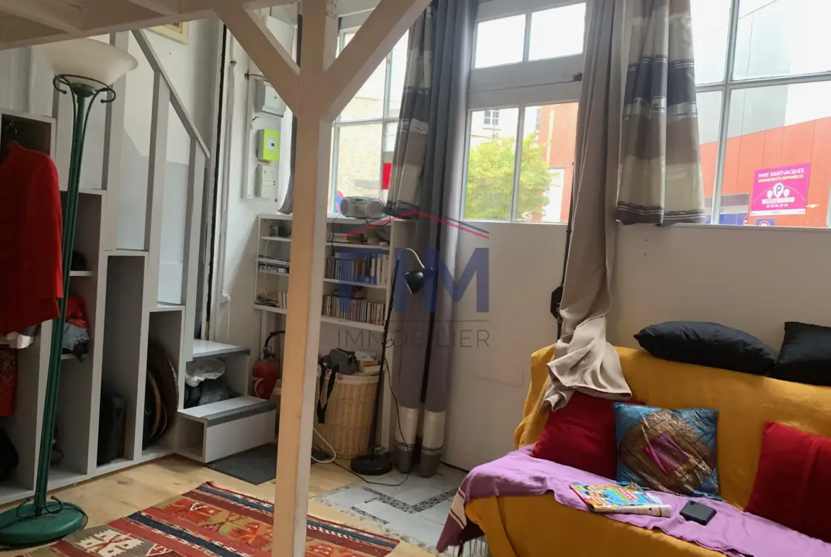 Appartement avec terrasse en hyper centre-ville de Dieppe à vendre 