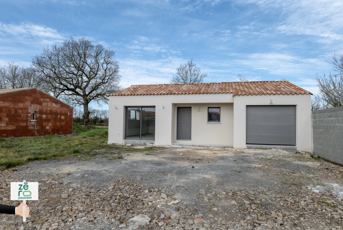 Maison neuve de 88 m² sur terrain de 505 m² à St-Julien-des-Landes 