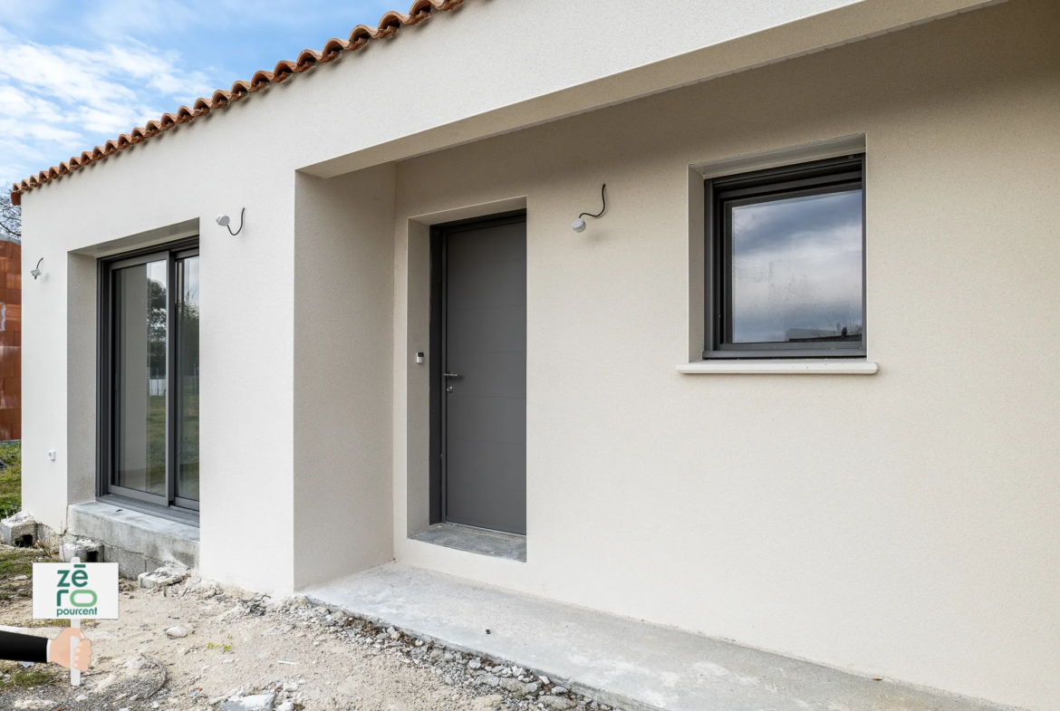 Maison neuve de 88 m² sur terrain de 505 m² à St-Julien-des-Landes 