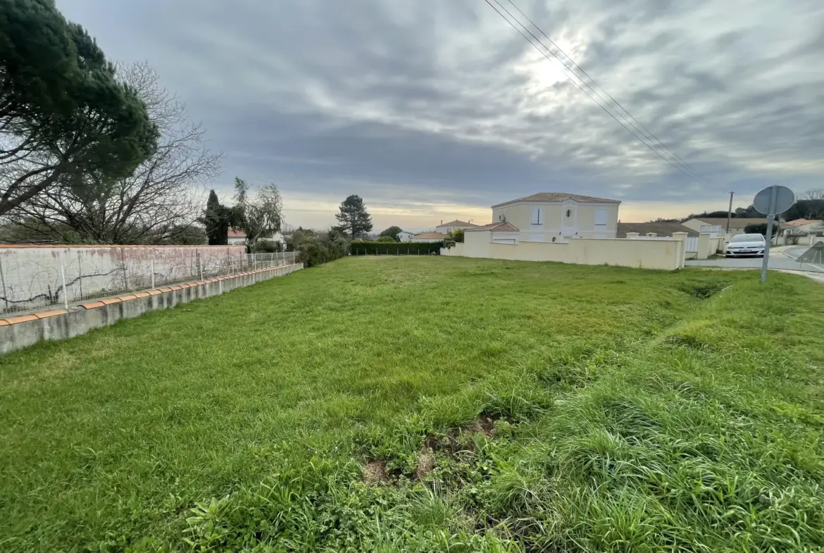 Terrain de 1000 m² à vendre à Meschers-sur-Gironde 