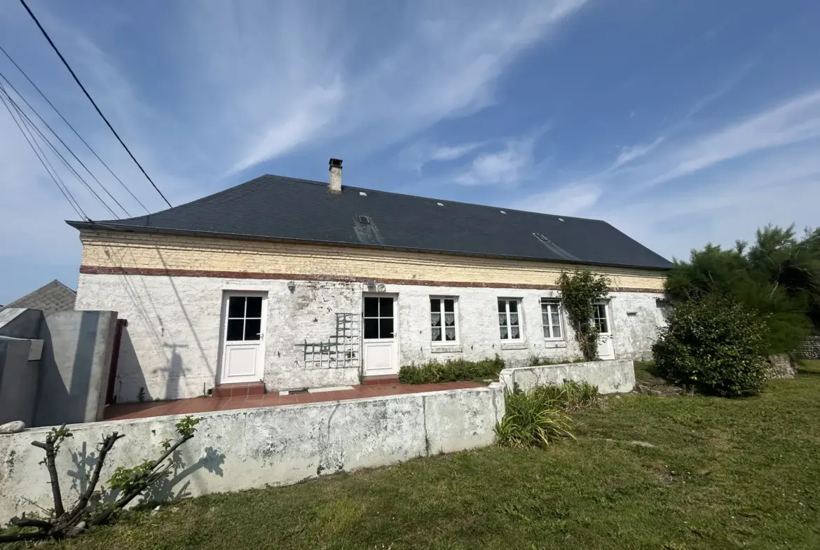 Maison plain-pied avec jardin au centre de Cayeux-sur-Mer 