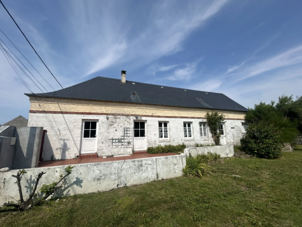 Maison plain-pied avec jardin au centre de Cayeux-sur-Mer