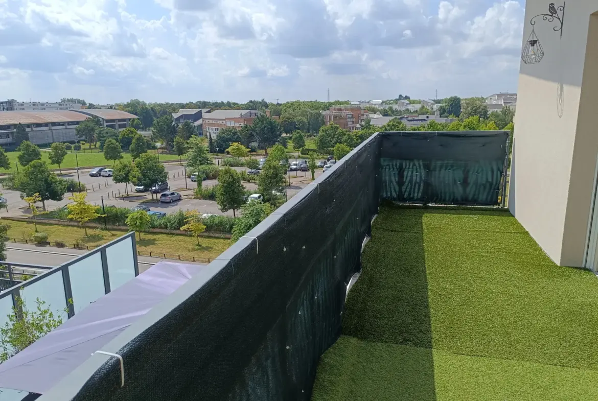 Appartement lumineux de 72 m² avec terrasse à Trappes 