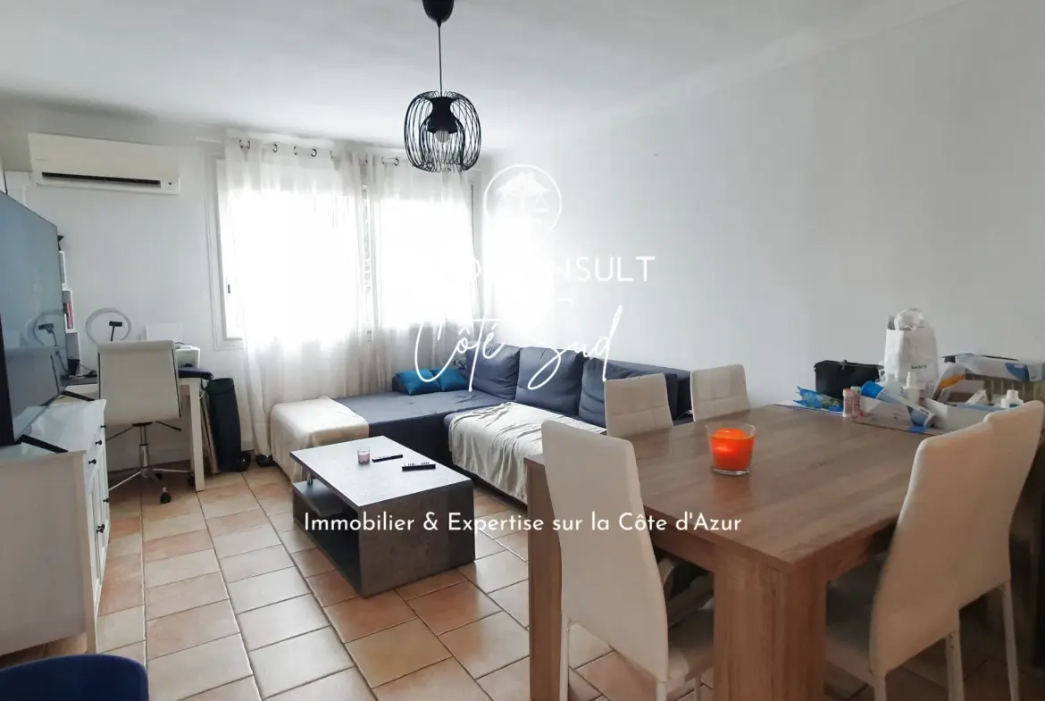 À vendre : Appartement 3 pièces avec balcon et loggia à Nice Ste Marguerite 