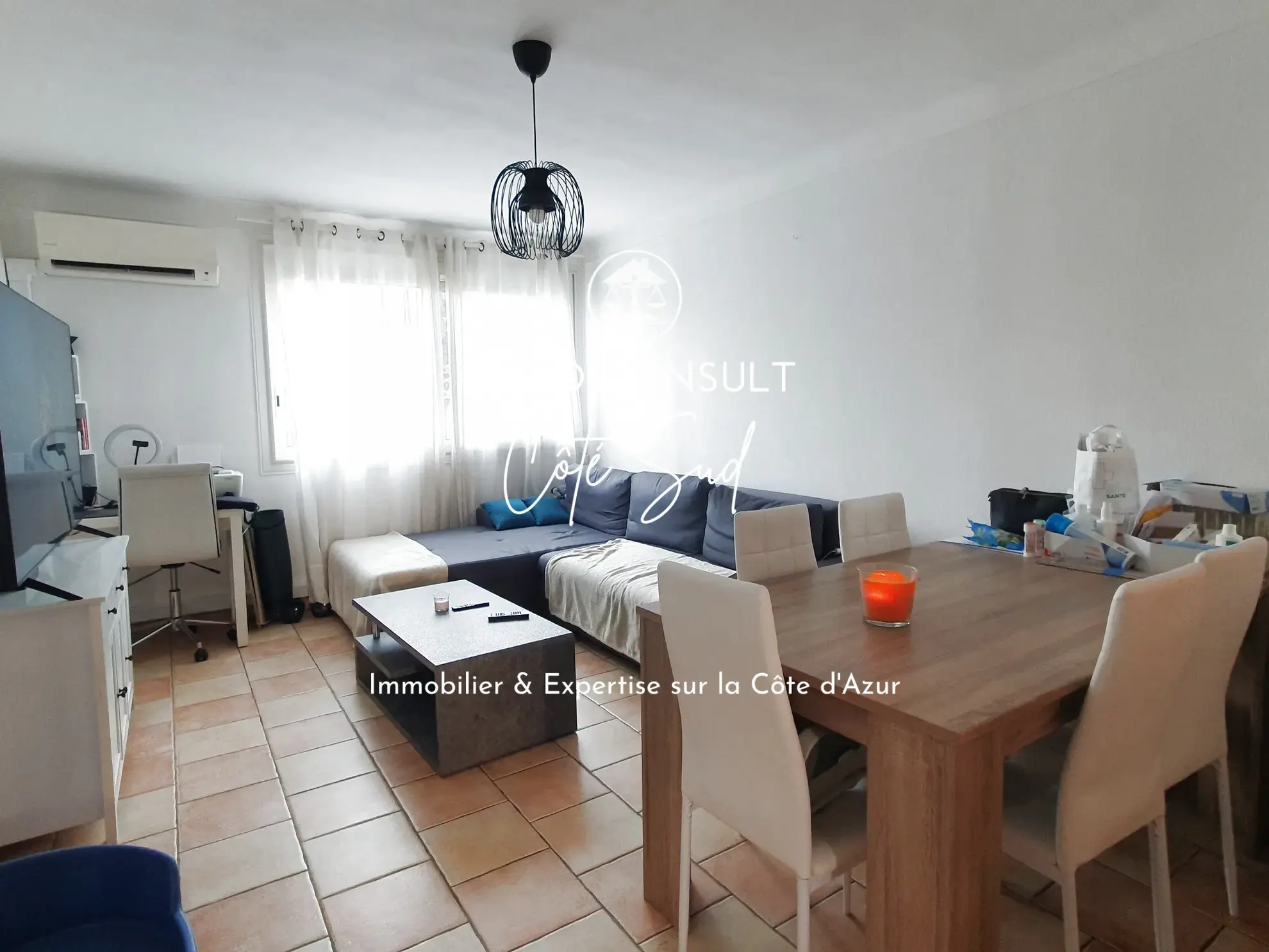 À vendre : Appartement 3 pièces avec balcon et loggia à Nice Ste Marguerite 