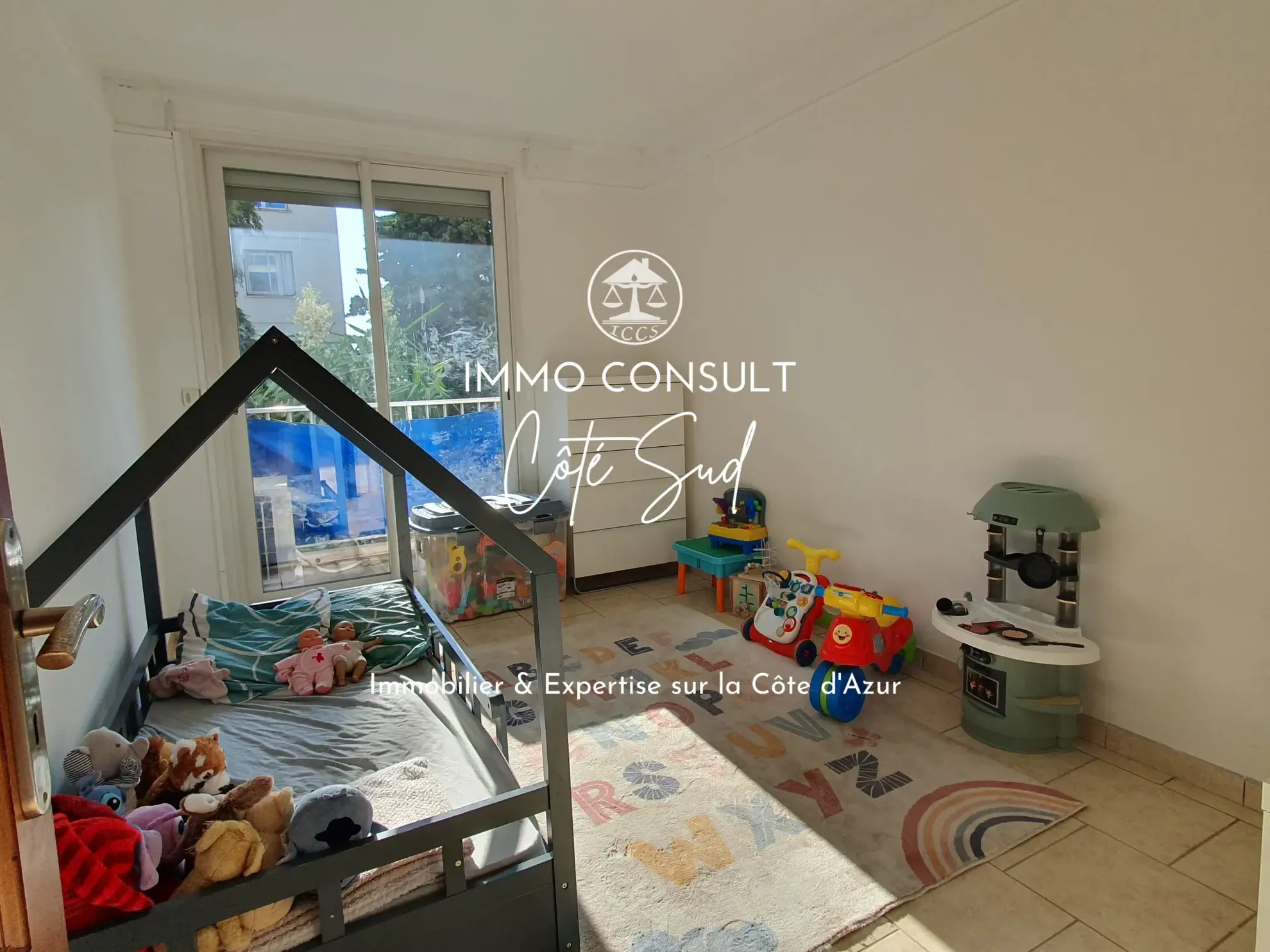 À vendre : Appartement 3 pièces avec balcon et loggia à Nice Ste Marguerite 