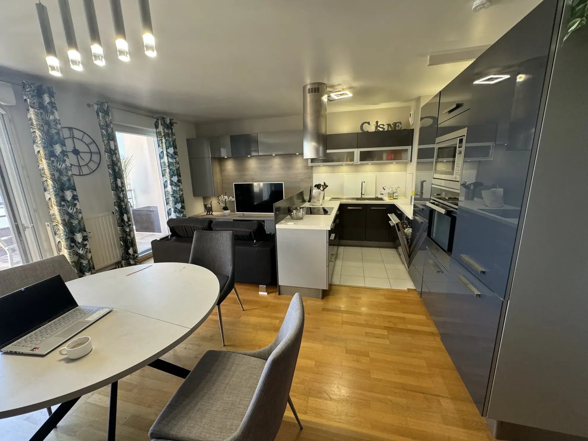 Appartement T4 de 79,65 m² avec terrasse à Cergy 