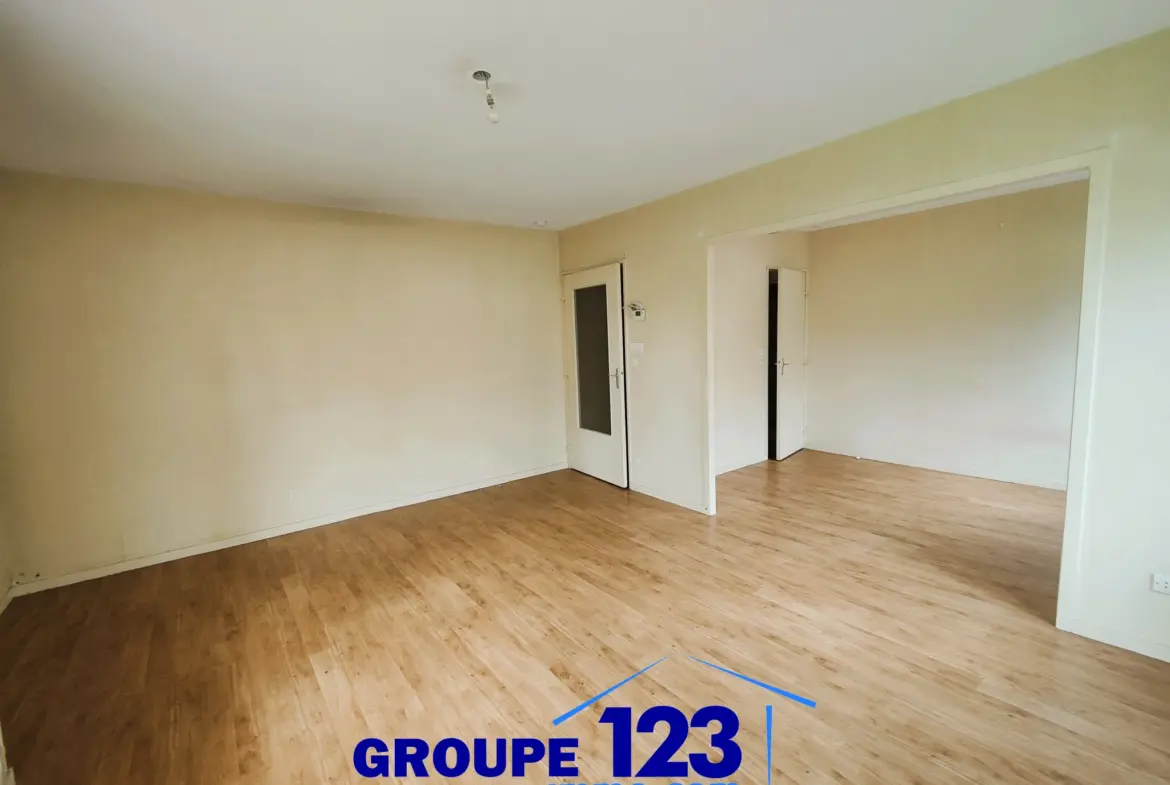 Appartement convivial à vendre en rez-de-chaussée à Migennes 