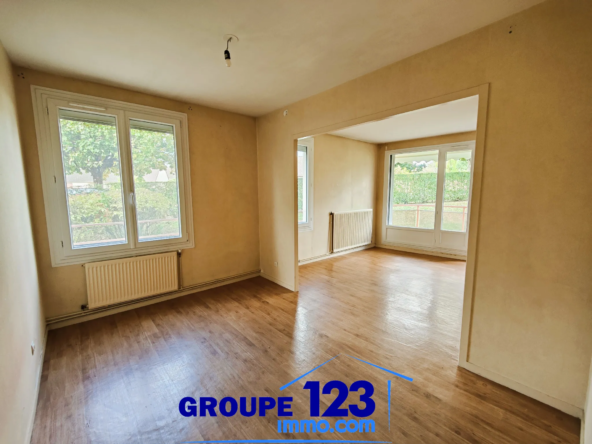 Appartement convivial à vendre en rez-de-chaussée à Migennes