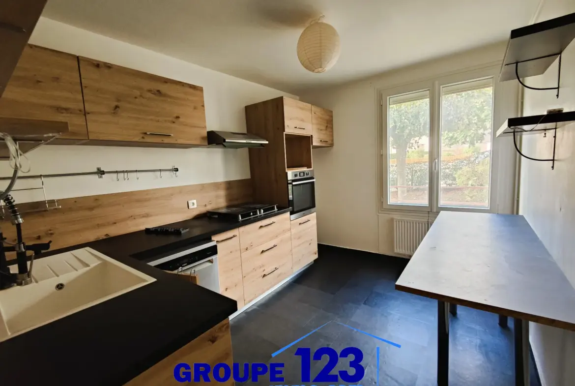 Appartement convivial à vendre en rez-de-chaussée à Migennes 