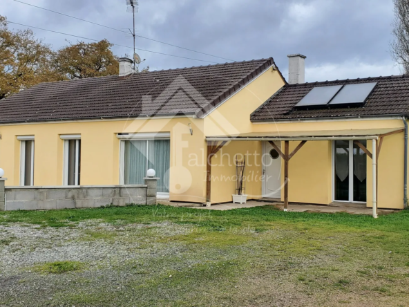 Maison de plain-pied à Saint-Loup - 130 m² avec terrain arboré