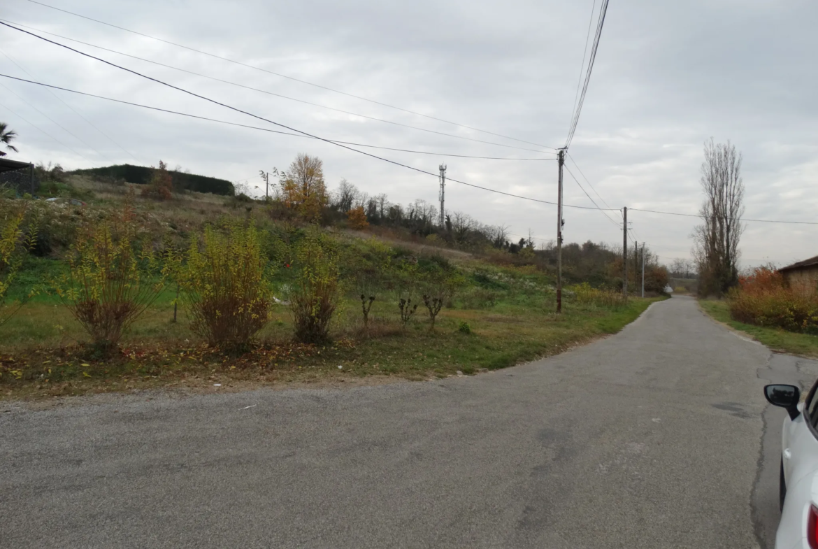 Terrain constructible à vendre près de Romans - Lotissement de 6 lots 