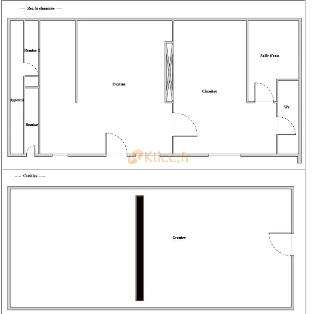 Longère à rénover à Anneville-sur-Scie - 42 m² 