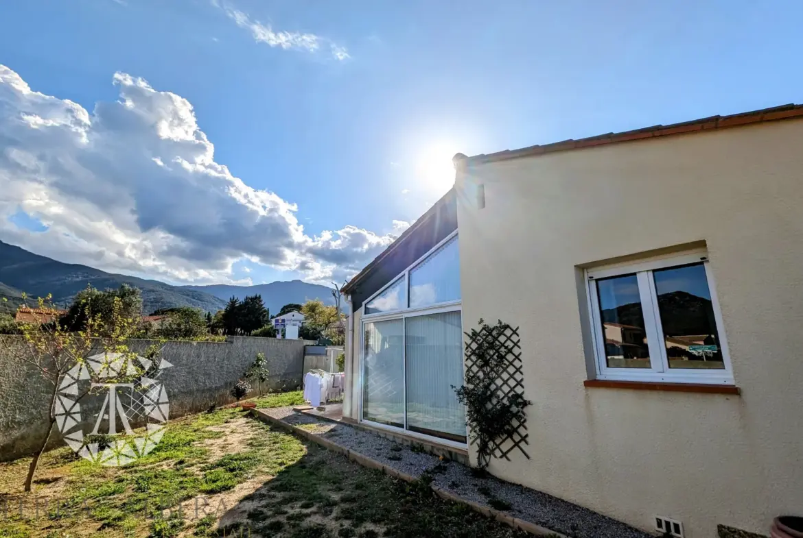 Belle villa de plain-pied à Laroque-des-Albères 