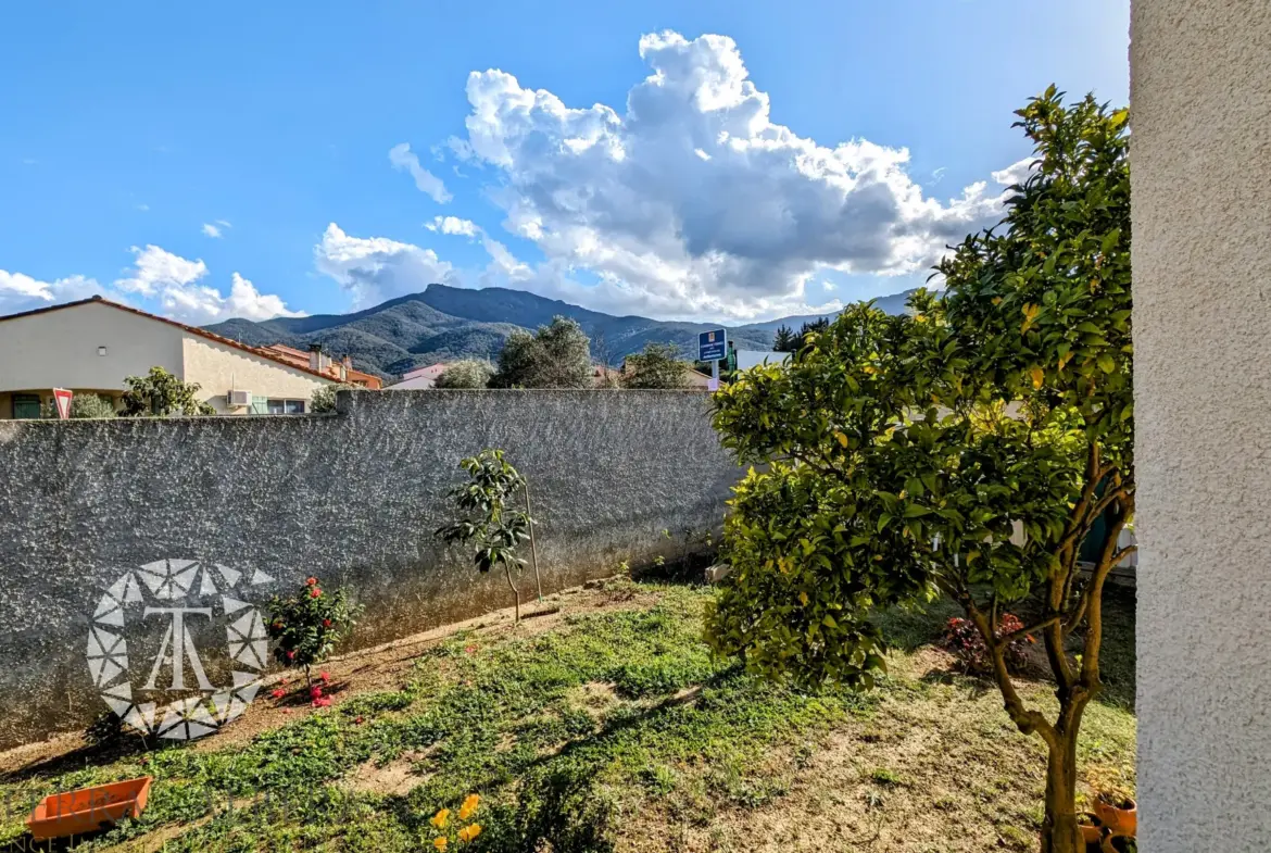 Belle villa de plain-pied à Laroque-des-Albères 