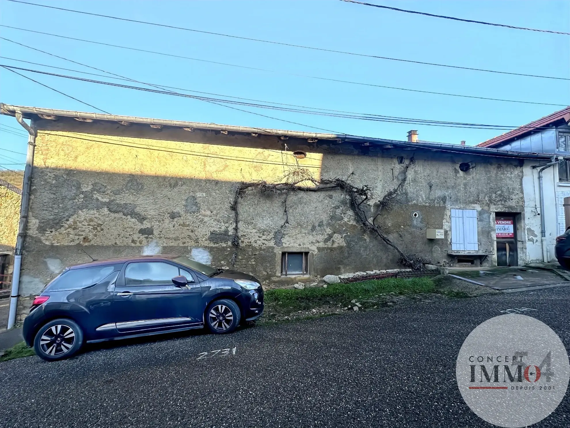 Maison de village à vendre à MARBACHE - 80 000 € 