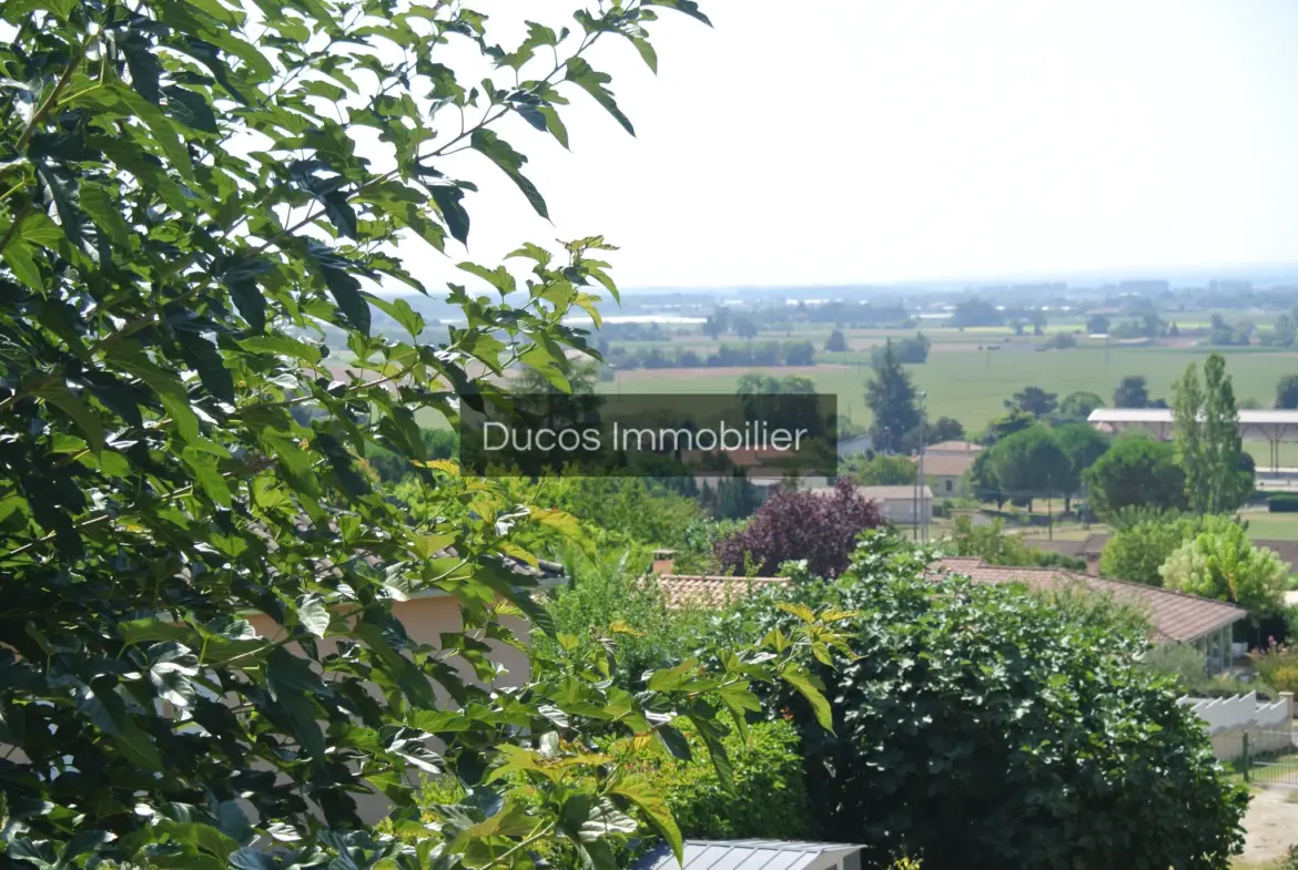 Maison contemporaine en excellent état à Marmande avec jardin et terrasse 