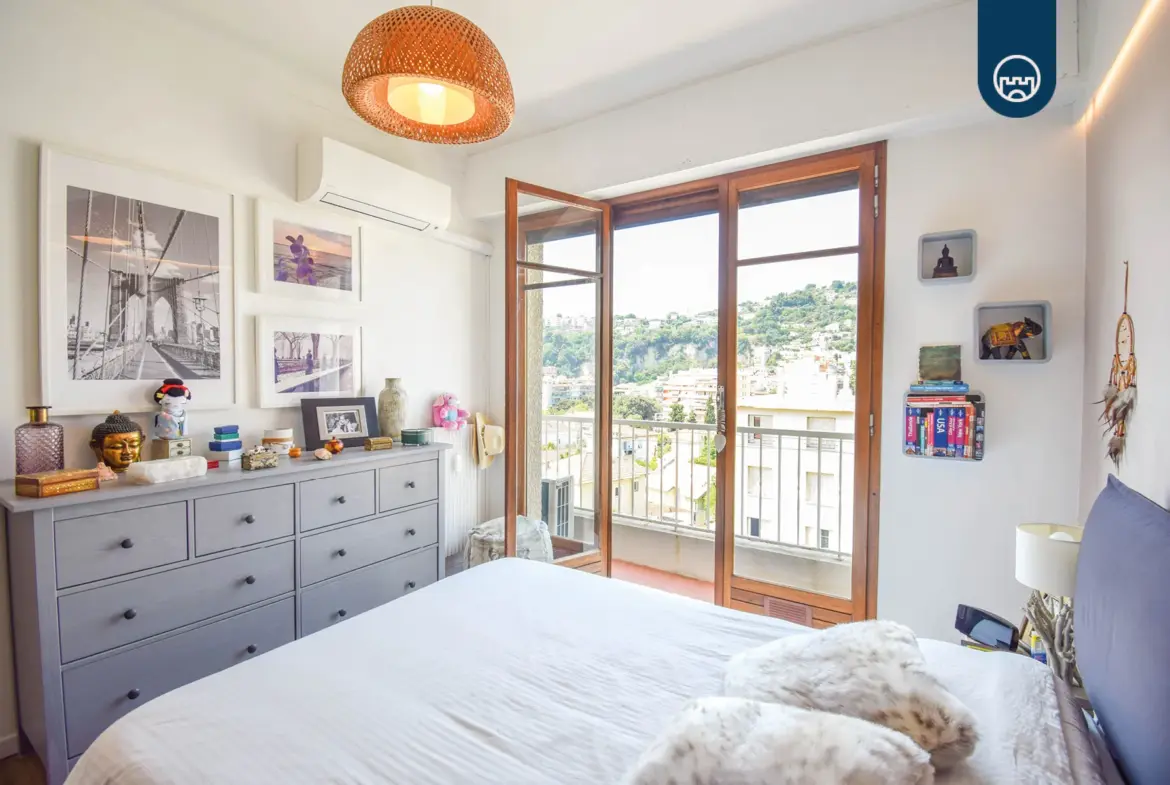 À vendre : Appartement 3 pièces lumineux à Nice St Sylvestre 