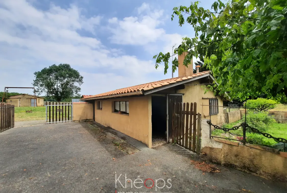 Maison isolée à 5 minutes de Sauveterre-de-Guyenne (33540) 