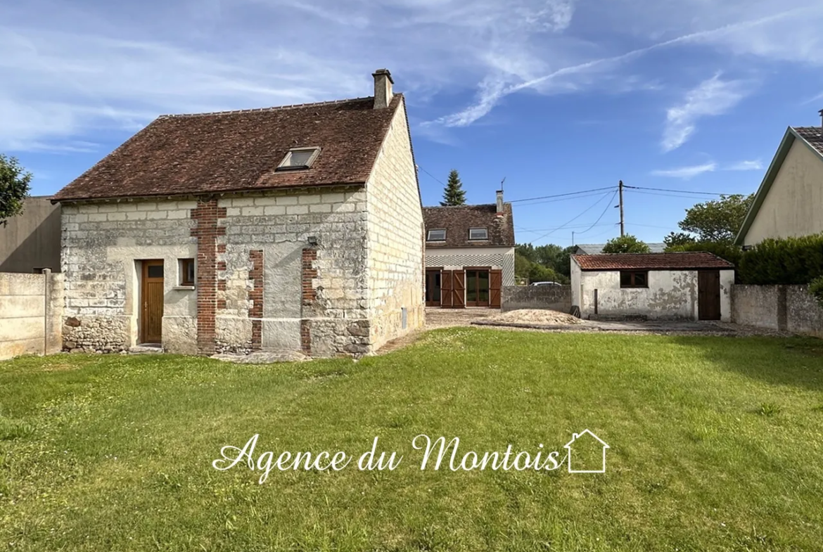 Fermette à vendre à Bray-sur-Seine - 4 pièces, 3 chambres, jardin de 930 m² 