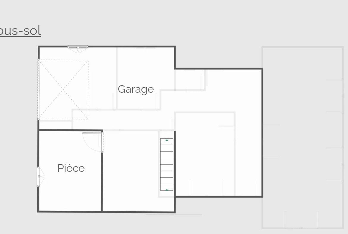 Maison T4 à rafraîchir avec jardin de 1500 m2 à Saint-Savinien 