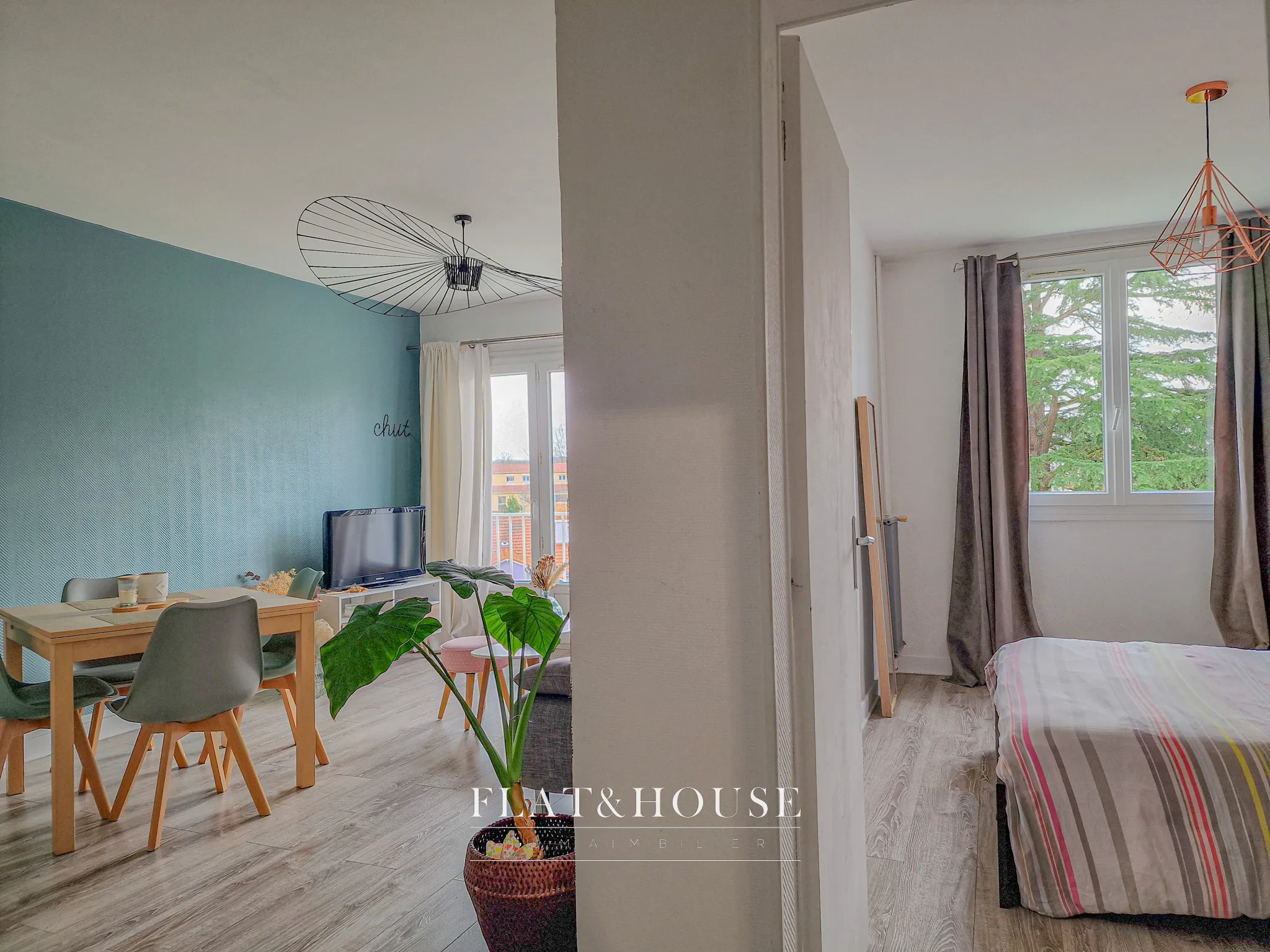 Appartement T2 à vendre à Saint-Sébastien avec cave et parking 