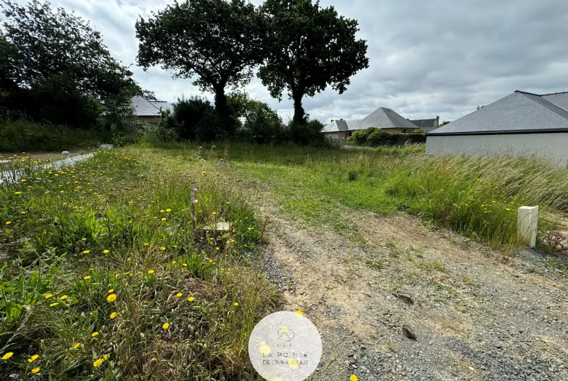 Terrain constructible de 370 m² à Binic, proche des plages 