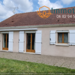 Maison de plain-pied à Bray-sur-Seine avec jardin clos et possibilité d'une 3ème chambre