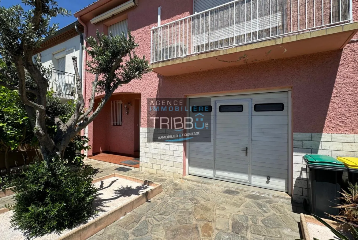 Maison à vendre à Perpignan, 3 chambres et jardin dans le Haut Vernet 