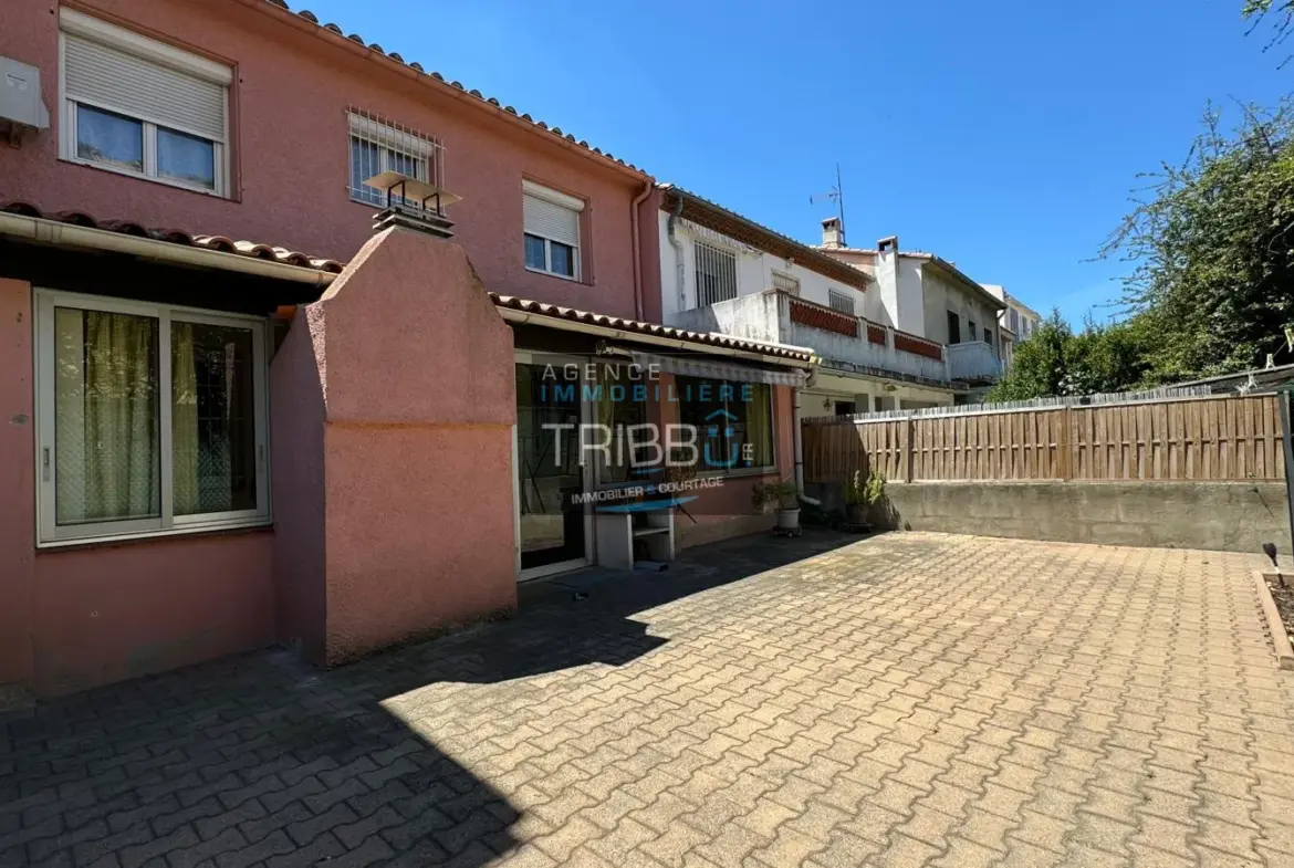 Maison à vendre à Perpignan, 3 chambres et jardin dans le Haut Vernet 