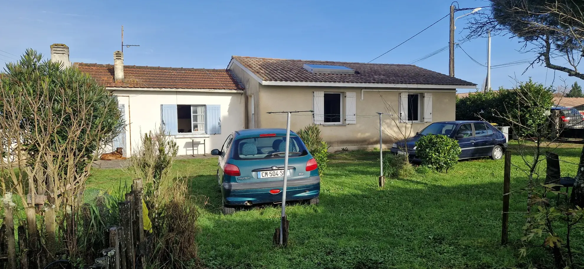 Maison de plain-pied T4 avec jardin à Margaux-Cantenac 