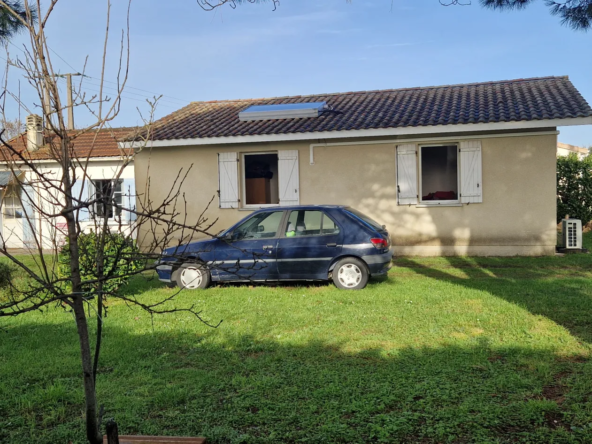 Maison de plain-pied T4 avec jardin à Margaux-Cantenac