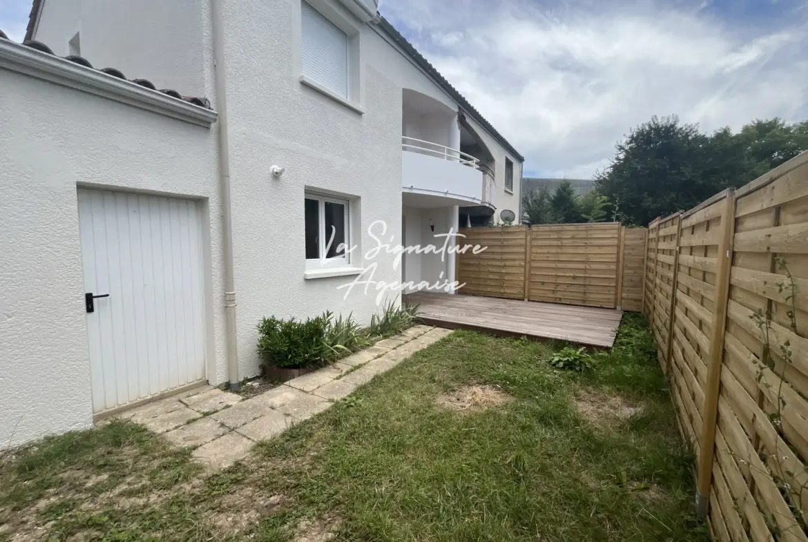 Maison moderne de 78 m² avec garage et jardin à Agen 