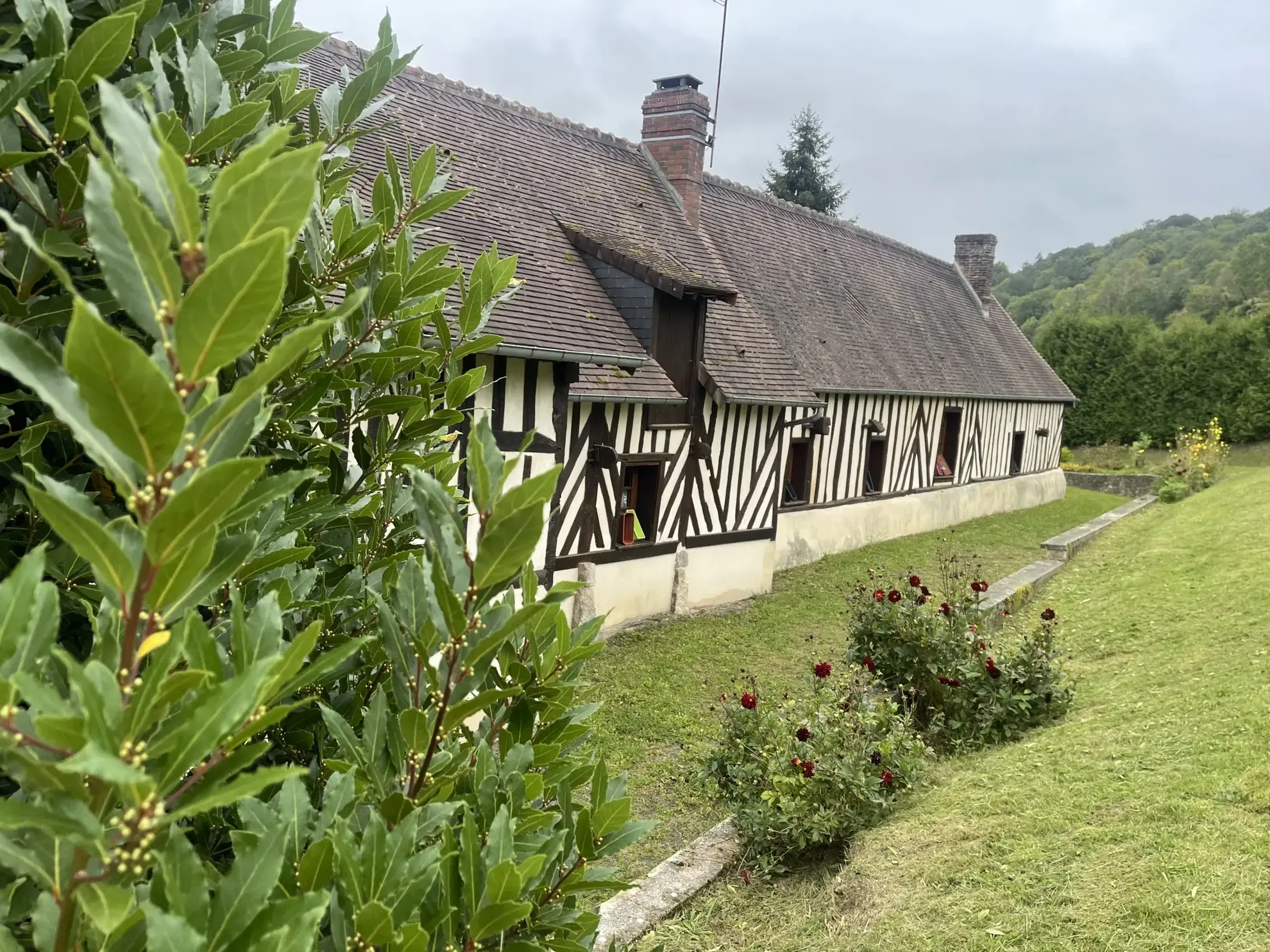 À vendre : Belle longère normande avec possibilités d'aménagement à Canapville 