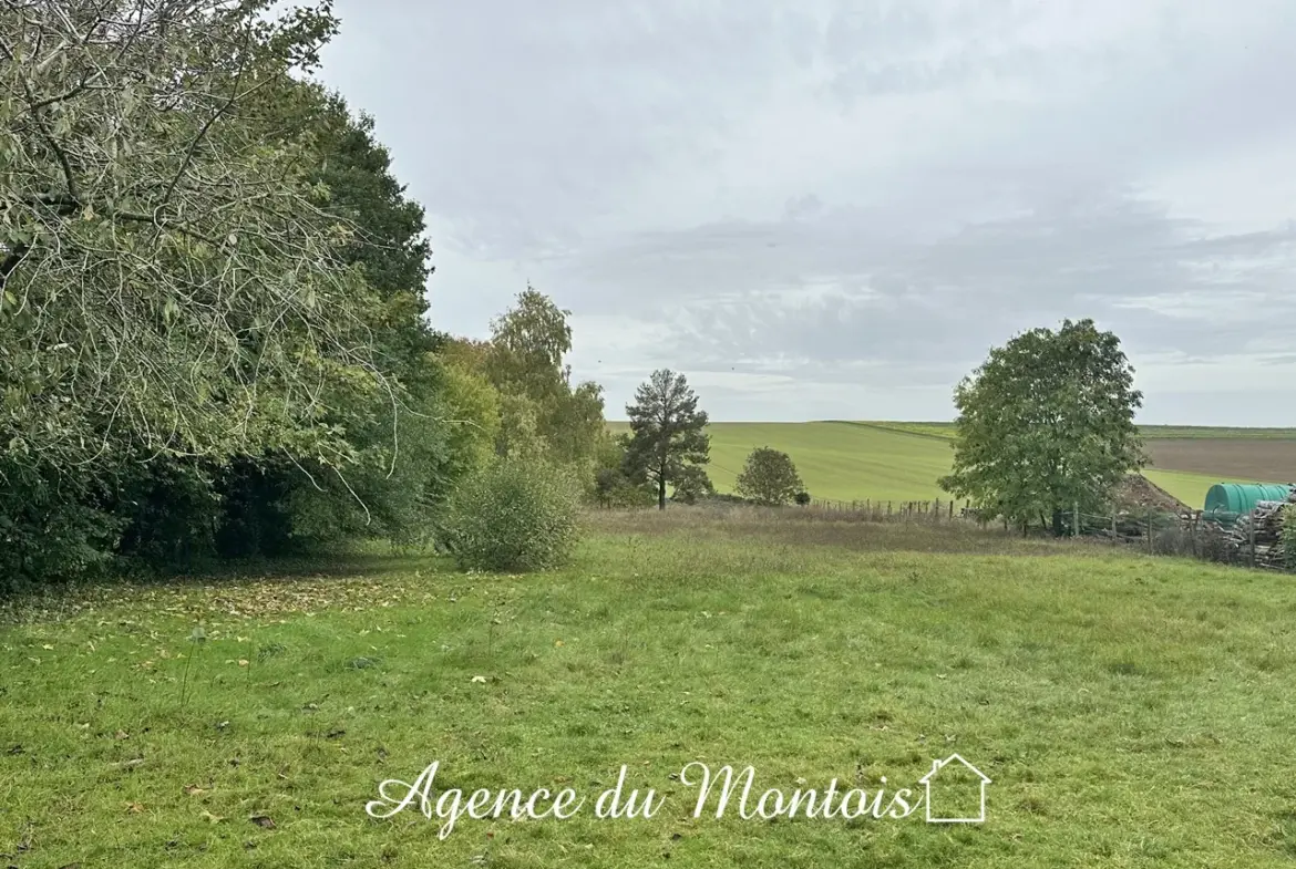 Pavillon à vendre à Sergines avec jardin de 3454 m2 